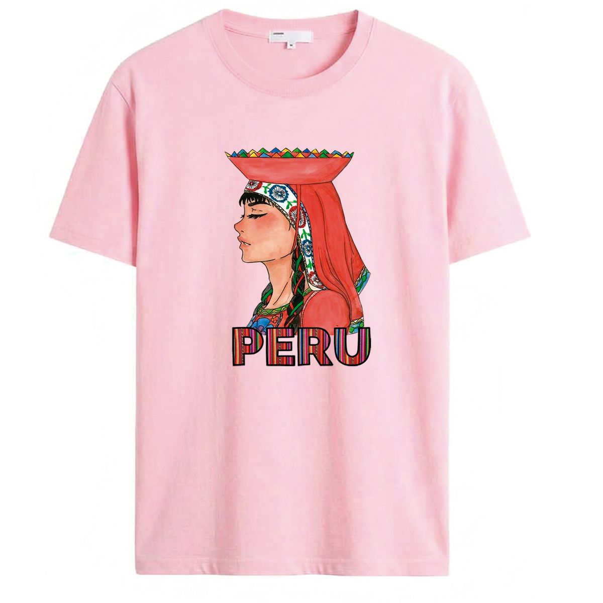 NACIONAL - Polo Unisex Cuello Redondo Algodon - Modelo P004 CUSQUEÑITA