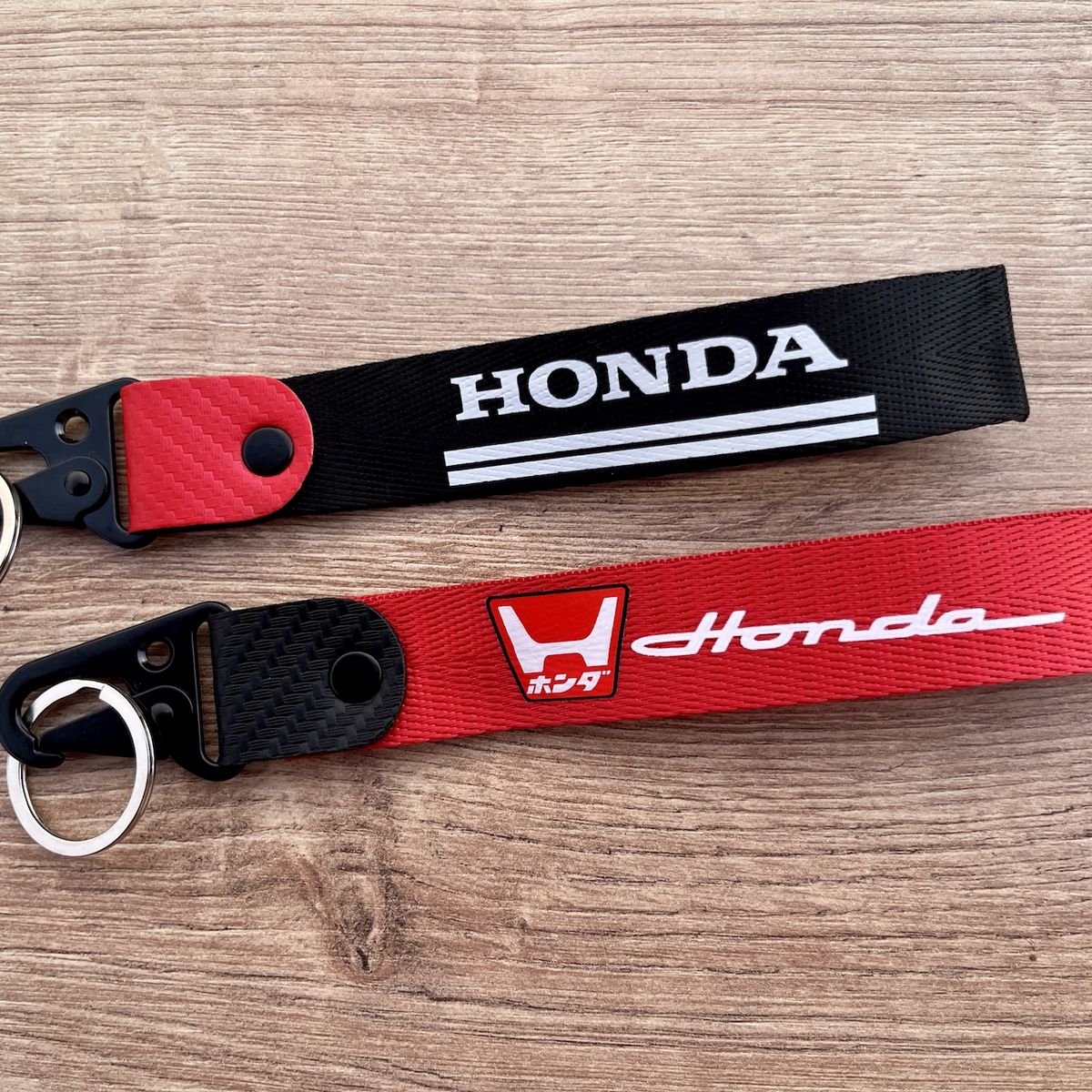 GENERICO - Llavero Honda Lanyard Llaveros Pita Autos Colgante Moto Llaves 2unid