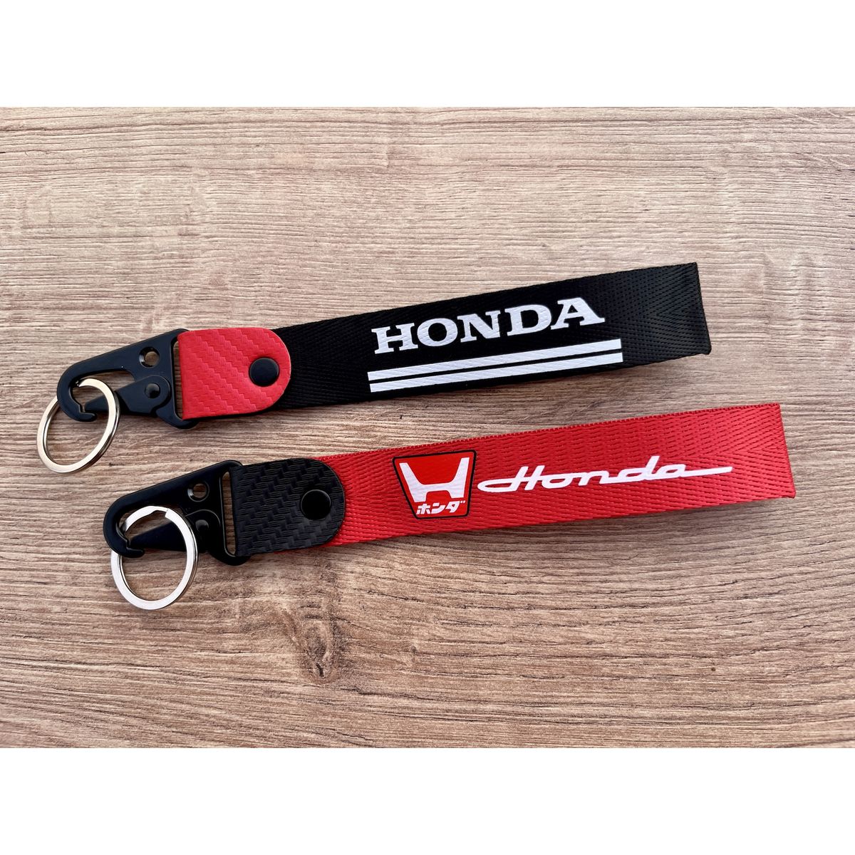 GENERICO - Llavero Honda Lanyard Llaveros Pita Autos Colgante Moto Llaves 2unid