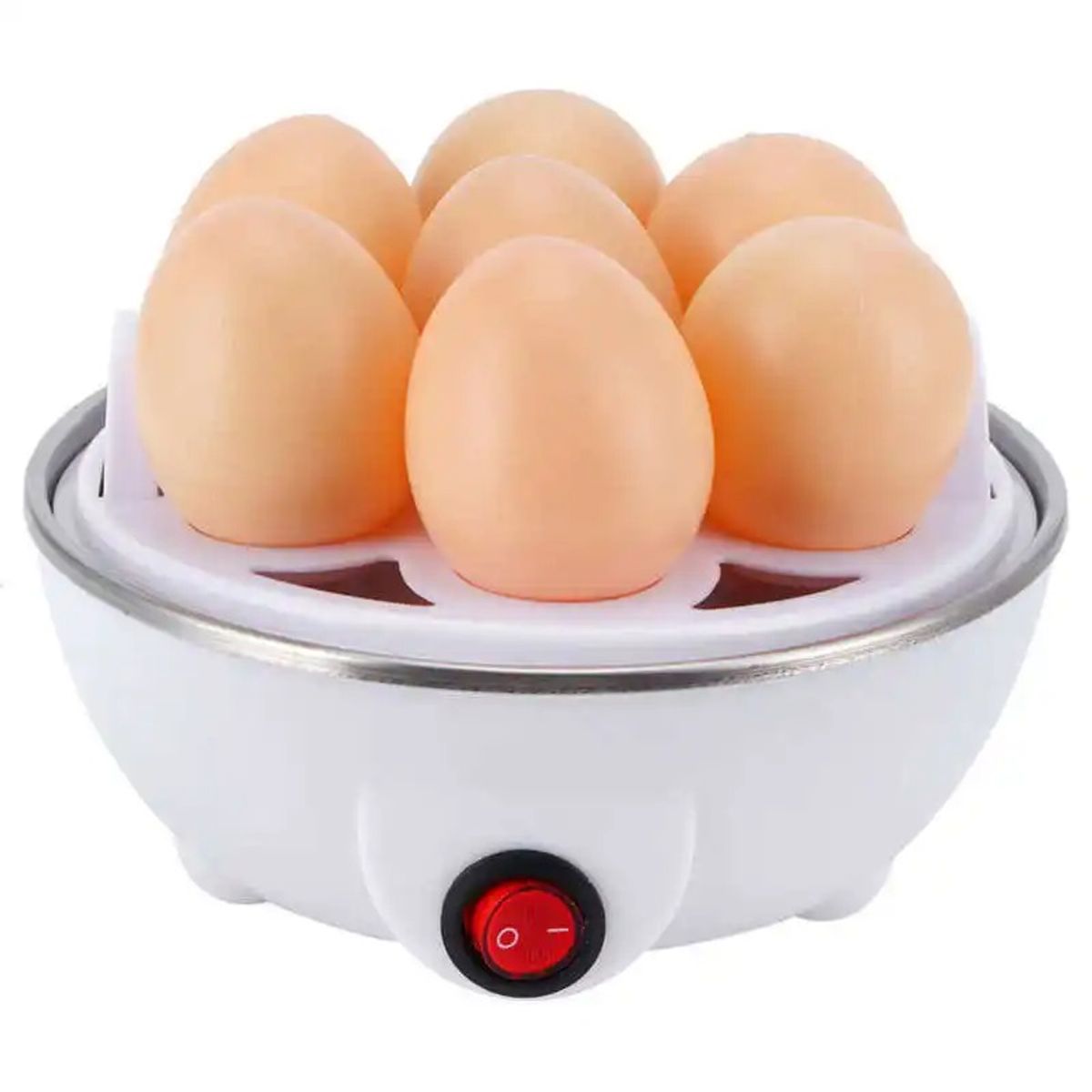 OEM - Cocedor De Huevos Eléctrico Acero Inoxidable