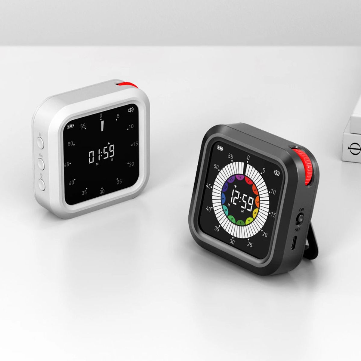 GENERICO - Temporizador Visual Digital Tdah Reloj Pomodoro Recargable