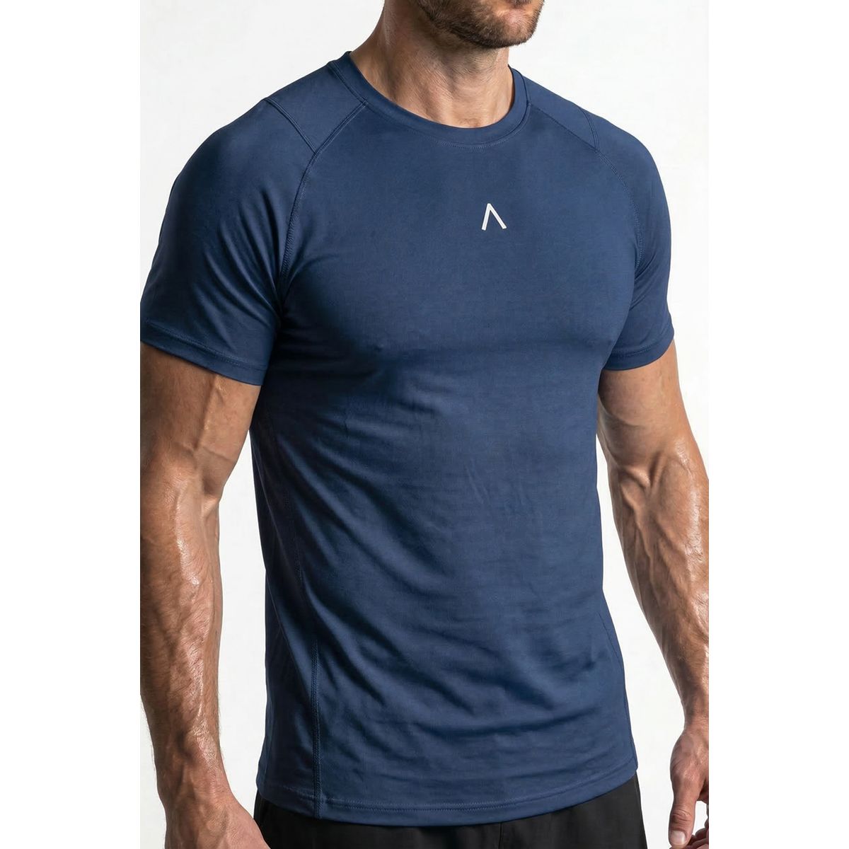 ALPHA FIT - Polo hombre deportivo - Polo de compresion - Ropa gym - Alphafit