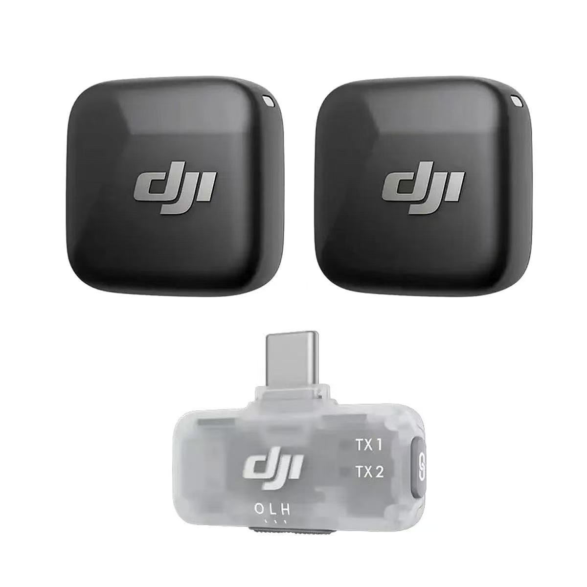 DJI - Mic  Mini  (2Tx + 1Rx Mobile) Microfono Inalambrico