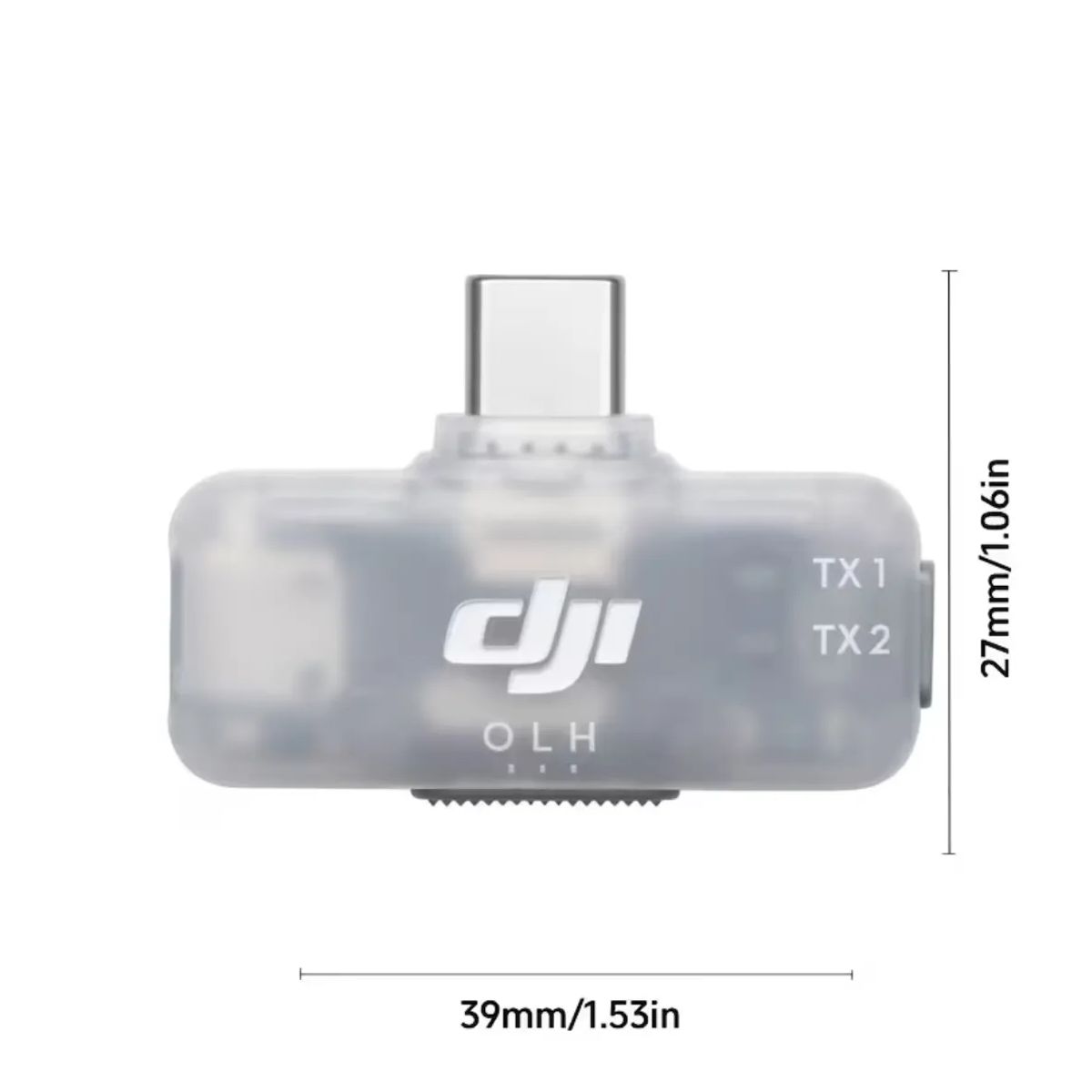 DJI - Mic  Mini  (2Tx + 1Rx Mobile) Microfono Inalambrico