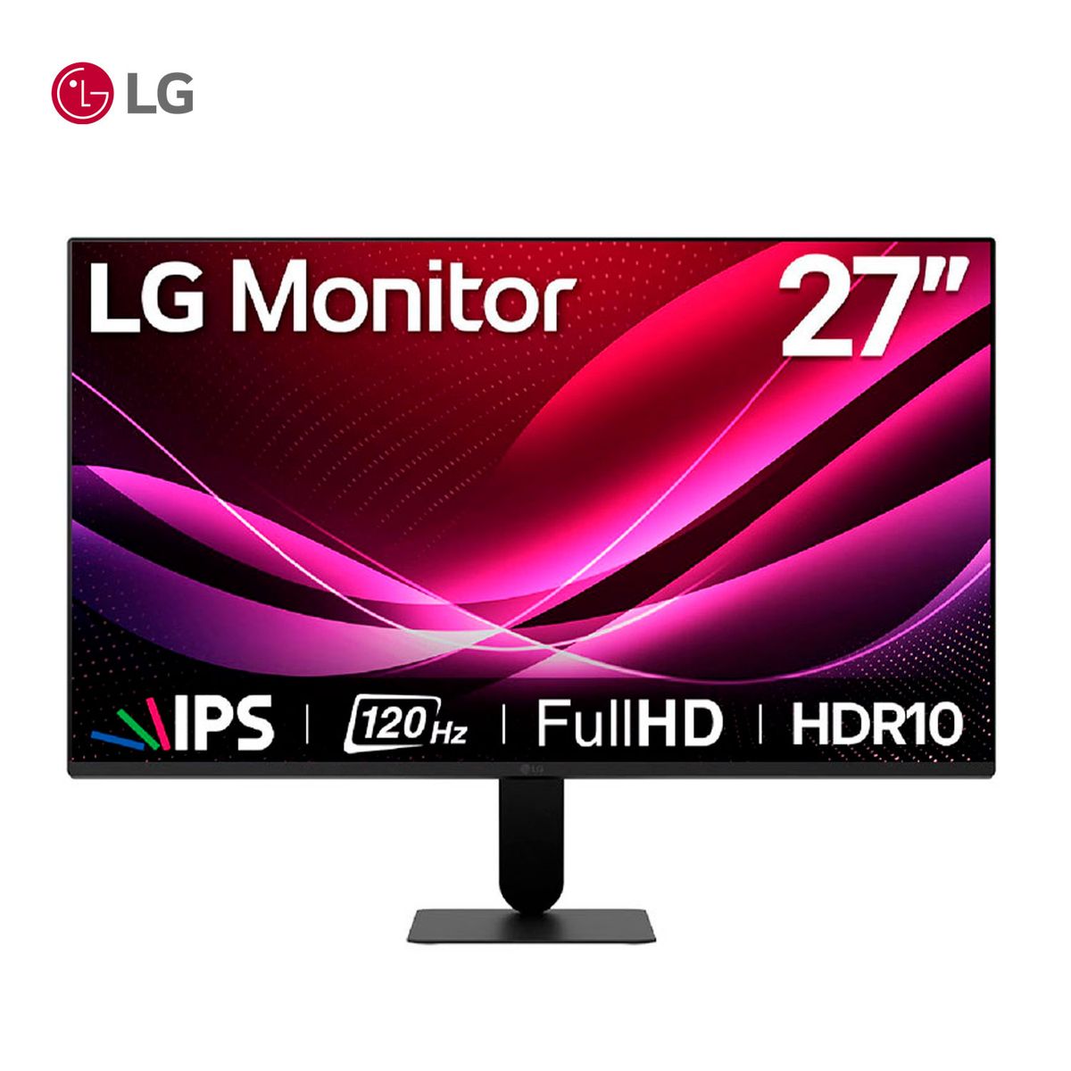LG - Monitor gamer 27 pulgadas IPS Full HD 120Hz HDMI LG 27U411A-B