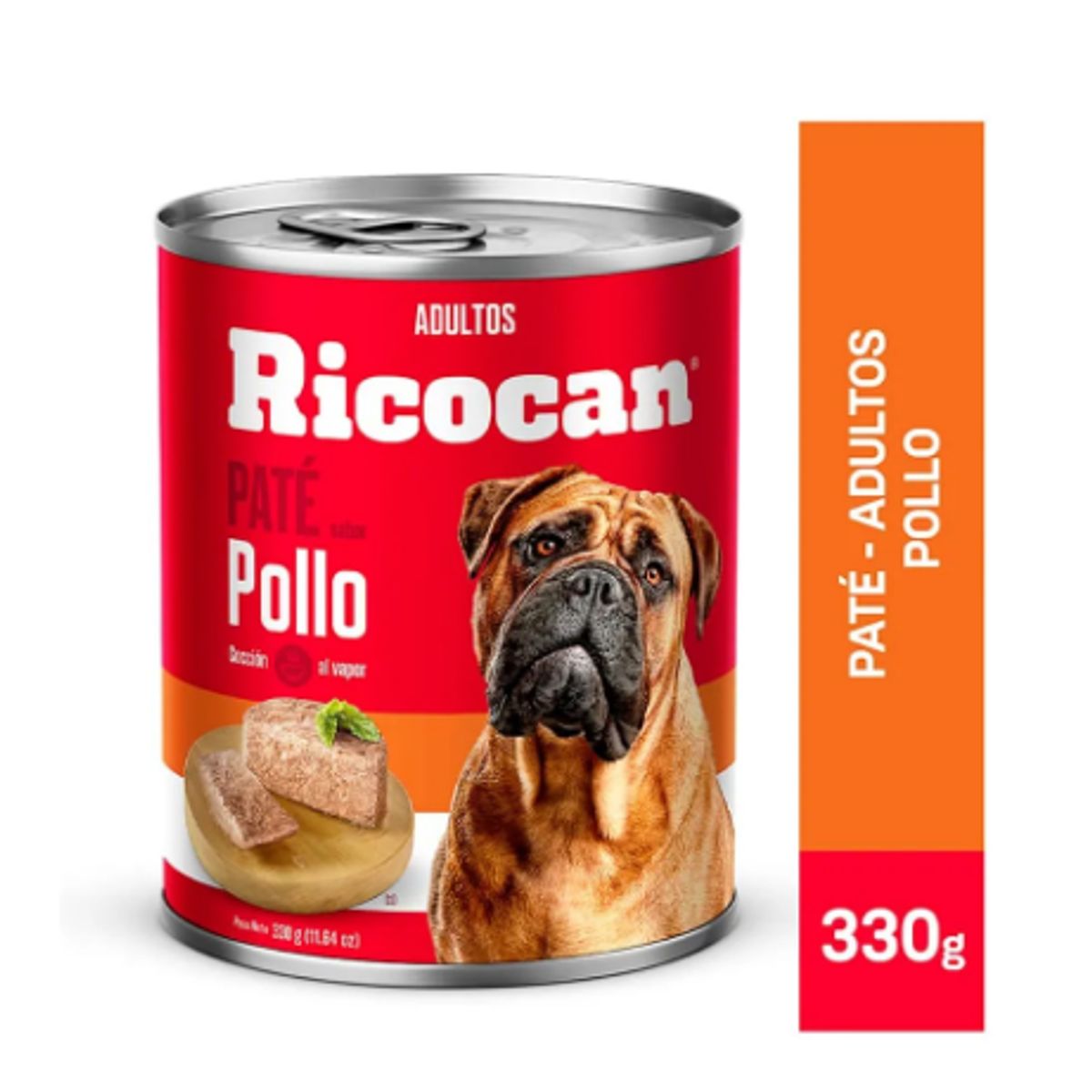GENERICO - Ricocan Paté de Pollo para Perros - 330g