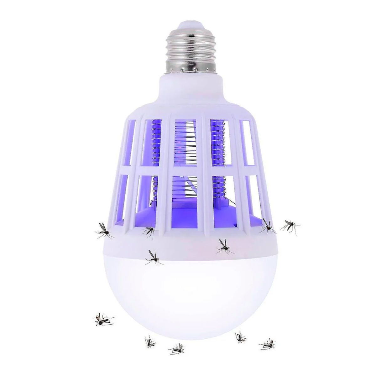 GENERICO - Foco LED Mata Insectos Eléctrico 2 en 1