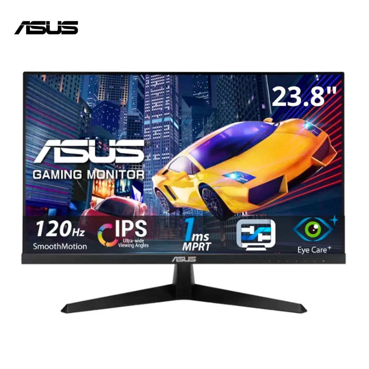 ASUS - Monitor gamer 24 pulgadas IPS Full HD 120Hz 1 ms ASUS VY249HGR Eye Care