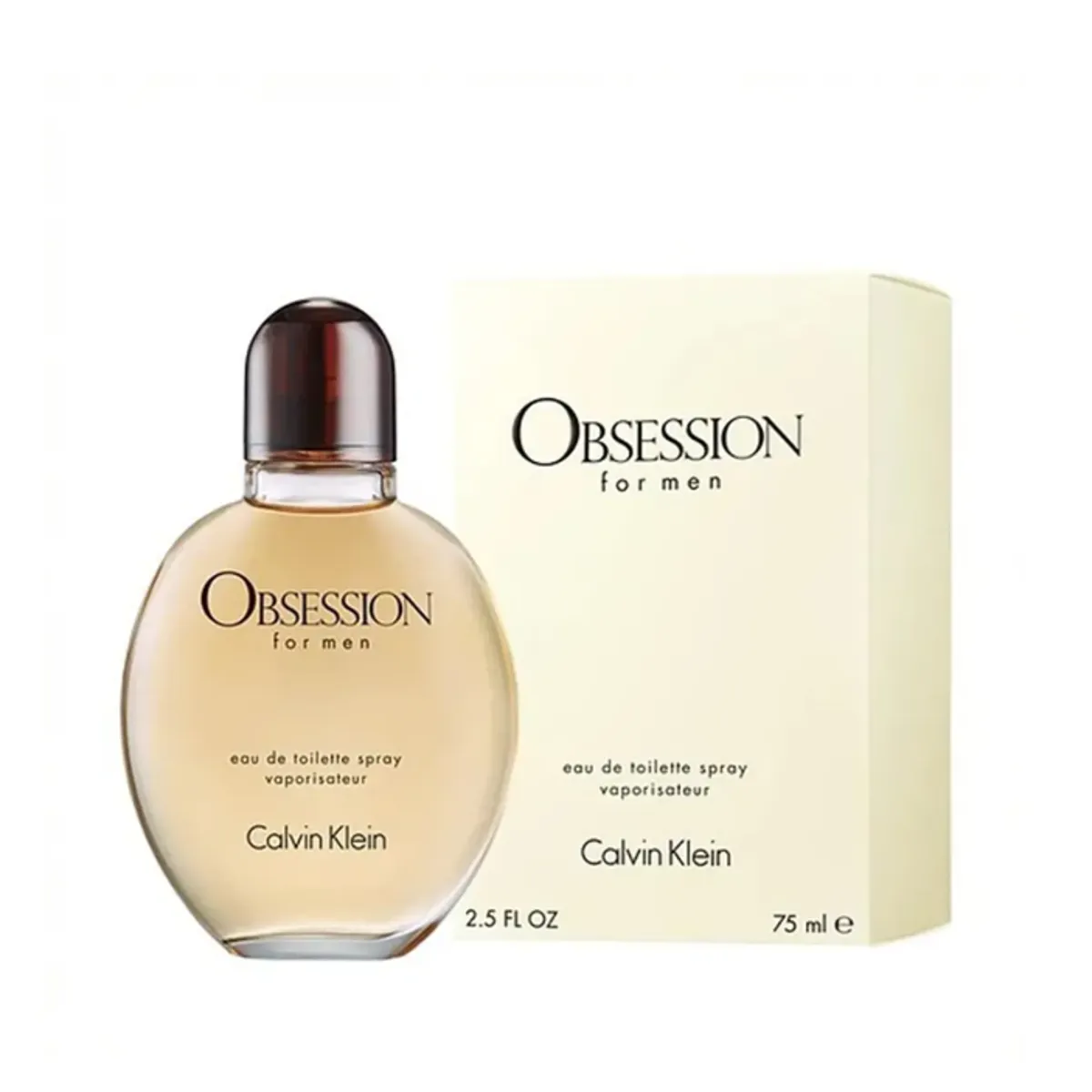 CALVIN KLEIN - Calvin Klein Obsession Eau De Toilette Spray para Hombres 75ml
