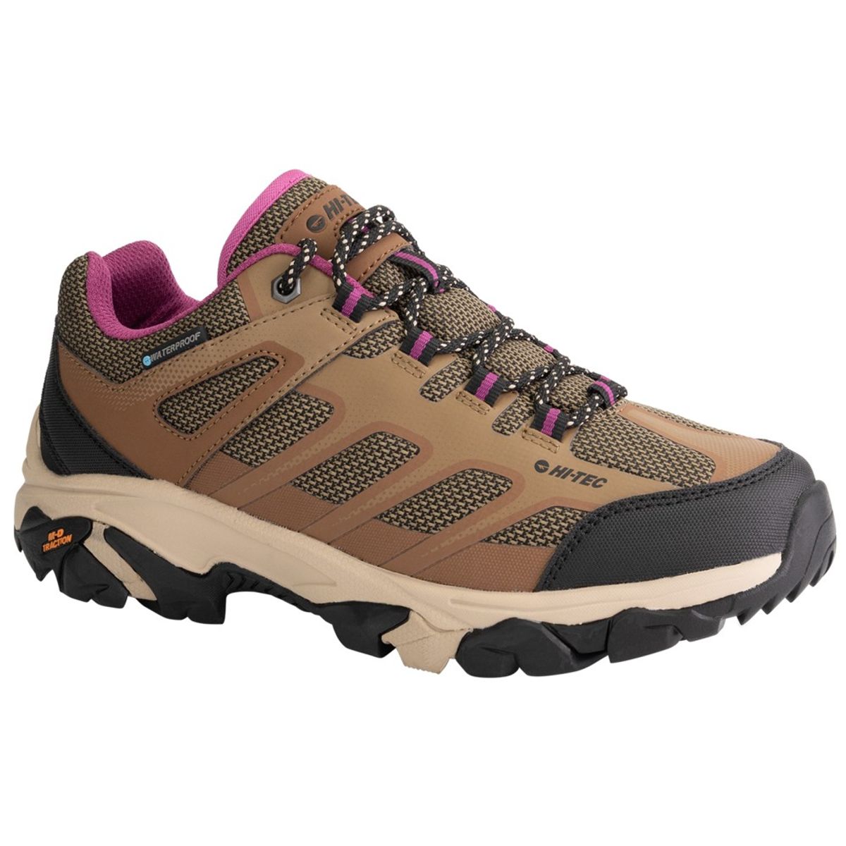 HI TECH - Zapatillas Mujer Ravus 2.0 Waterproof Women's Marrón