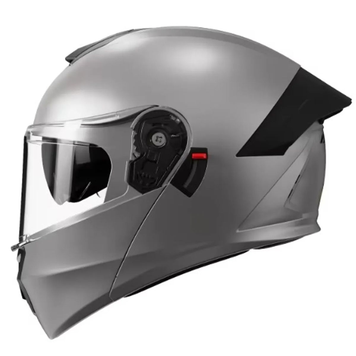 UNIVERSAL - CASCO MOTO CES ABATIBLE GRIS MATE DOT ECE JIS