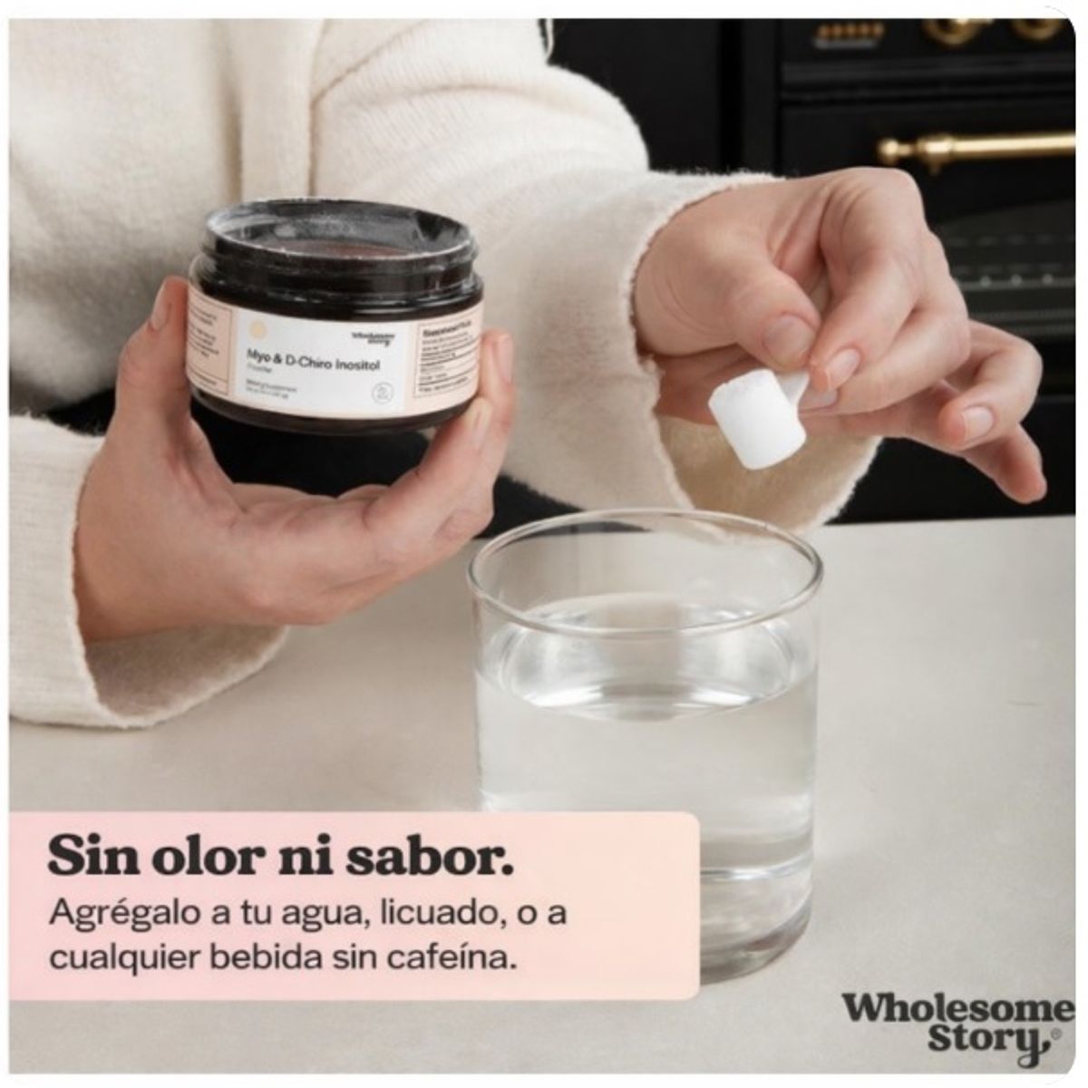 GENERICO - Myo & D-chiro Inositol con MTHF, Ácido fólico y Vitamina D polvo 66 gr – Wholesome Story