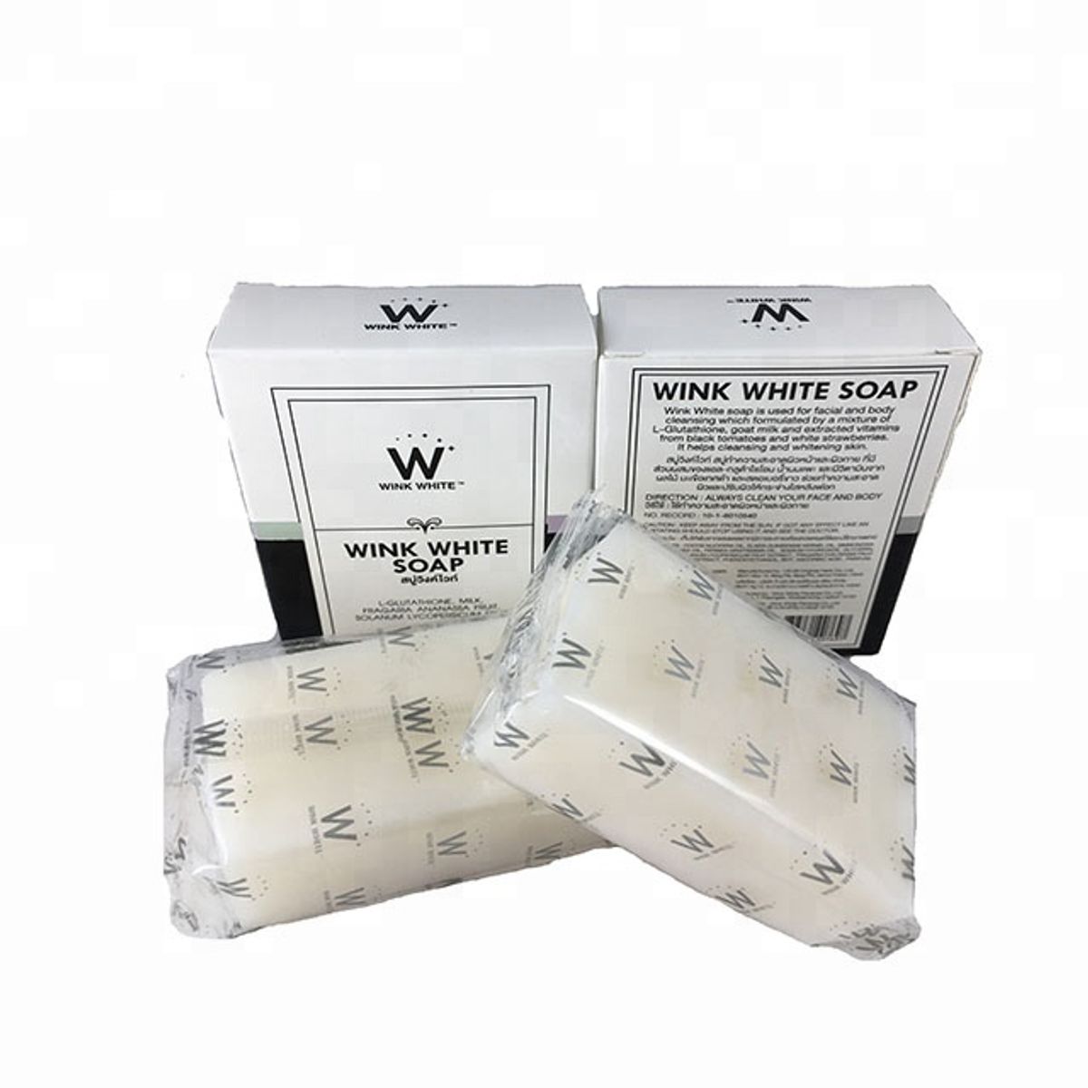 WINK WHITE - 2 Jabones Aclarantes Wink White Soap
