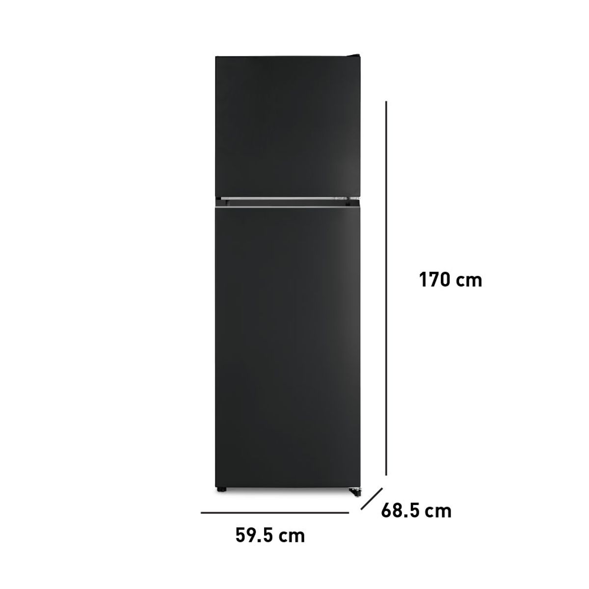 Panasonic - Refrigeradora Top Freezer NR-BT33PV1BD No Frost 348L