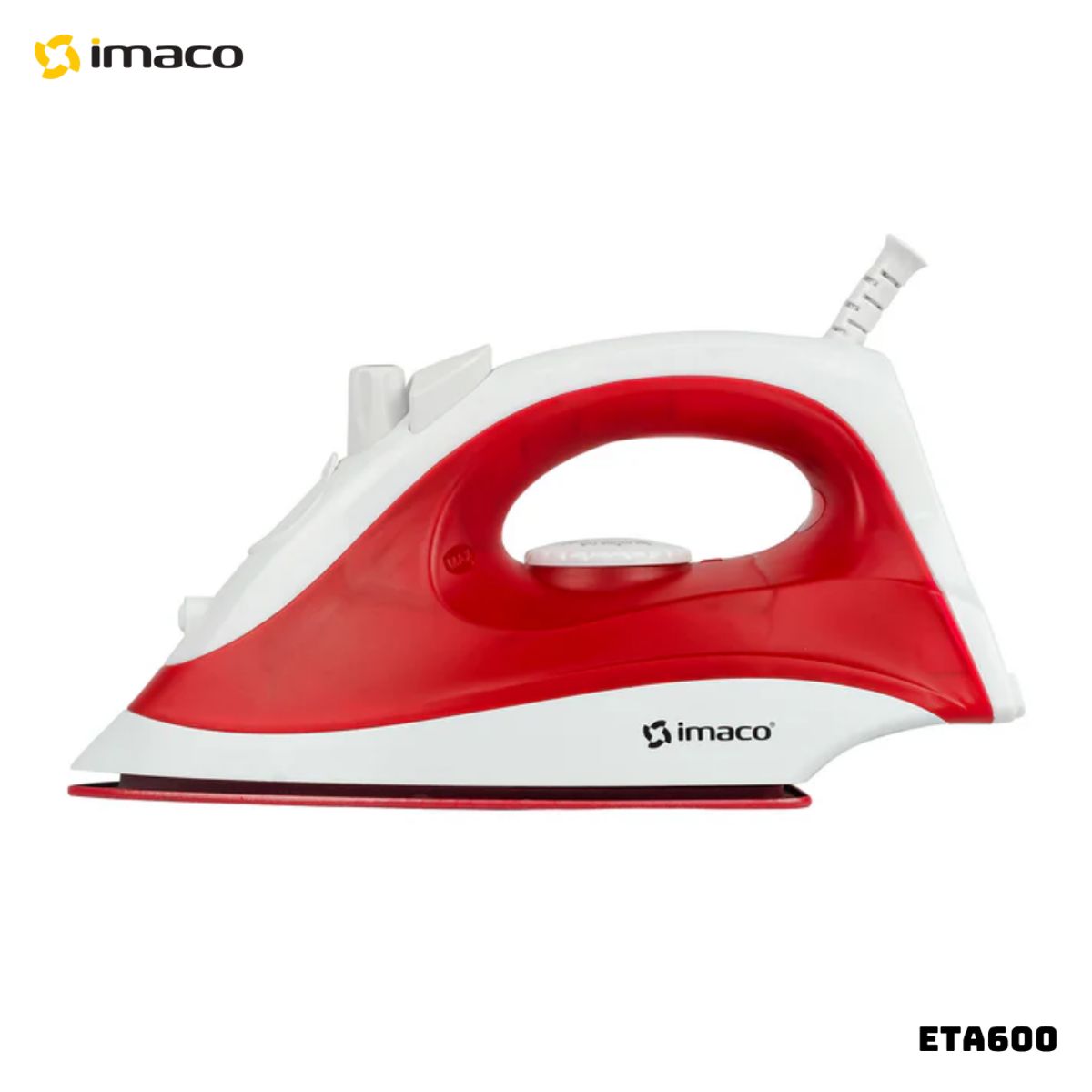 IMACO - PLANCHA A VAPOR IMACO ROJA - ETA600