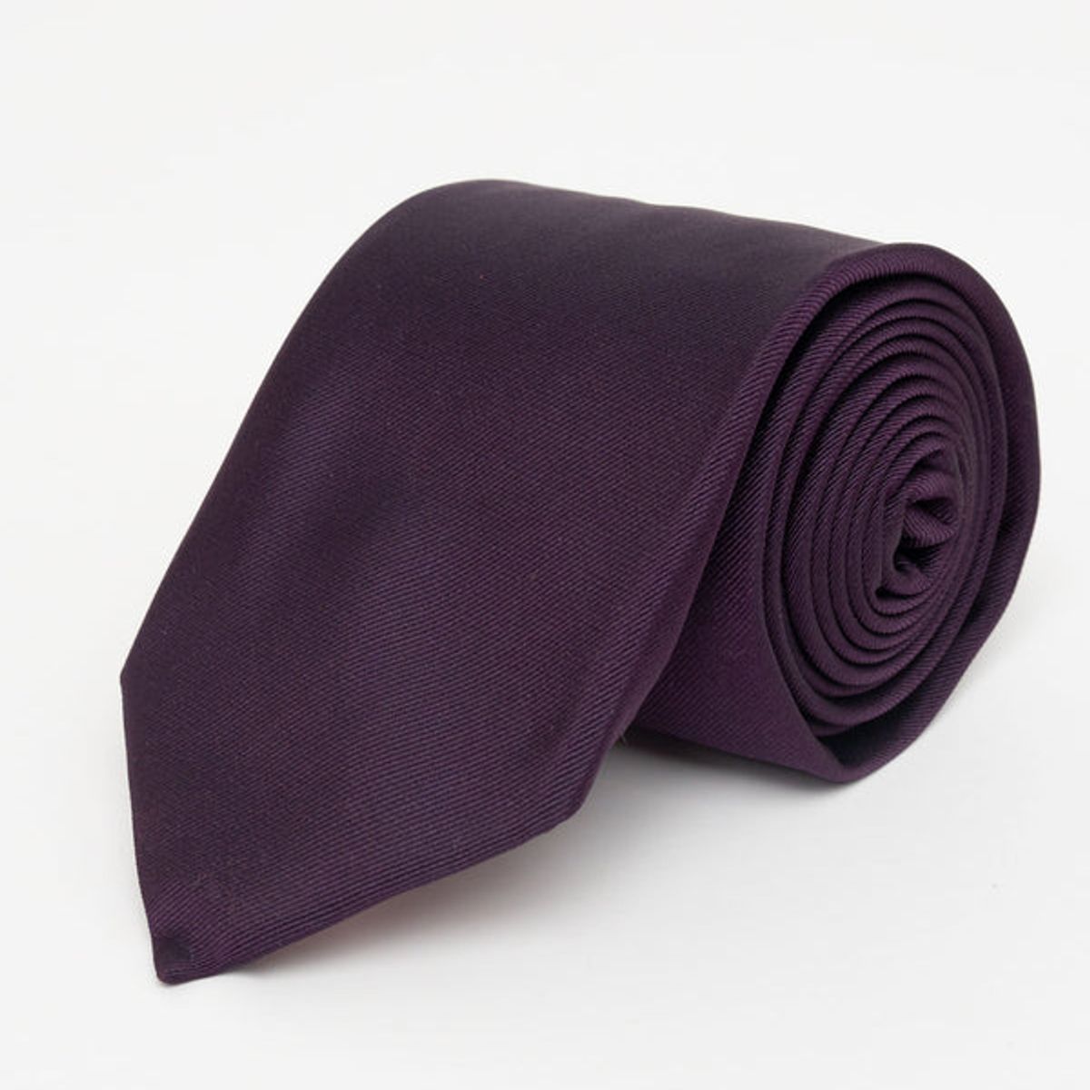 ANDREW'S TIES - CORBATA COLOR MORADO OSCURO