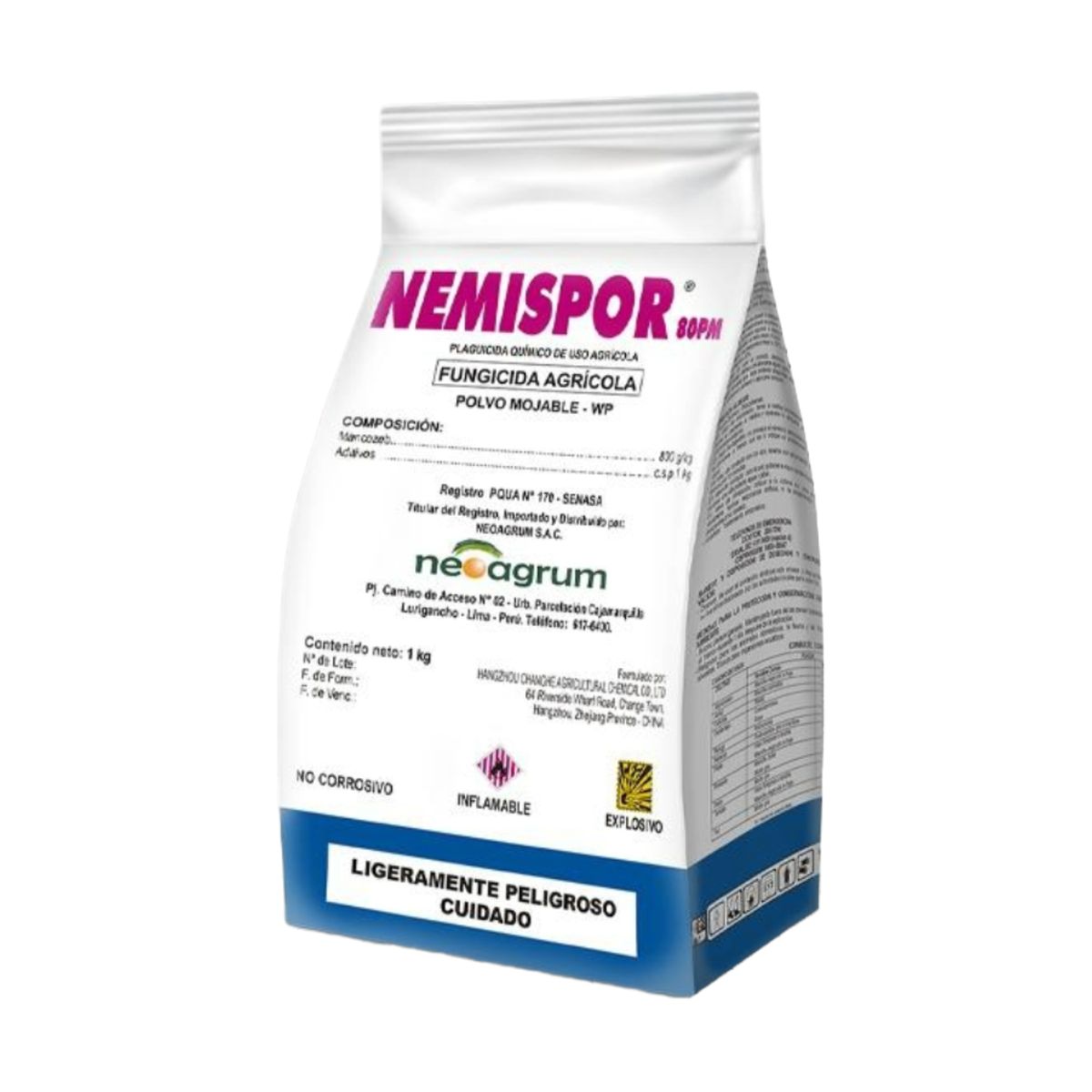 GENERICO - NEMISPOR 80 PM 1KG FUNGICIDA AGRÍCOLA