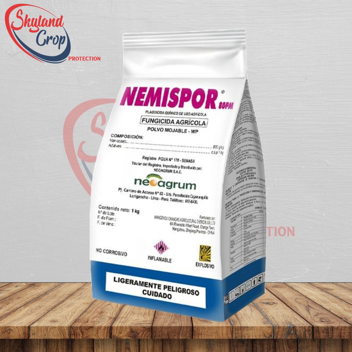 GENERICO - NEMISPOR 80 PM 1KG FUNGICIDA AGRÍCOLA
