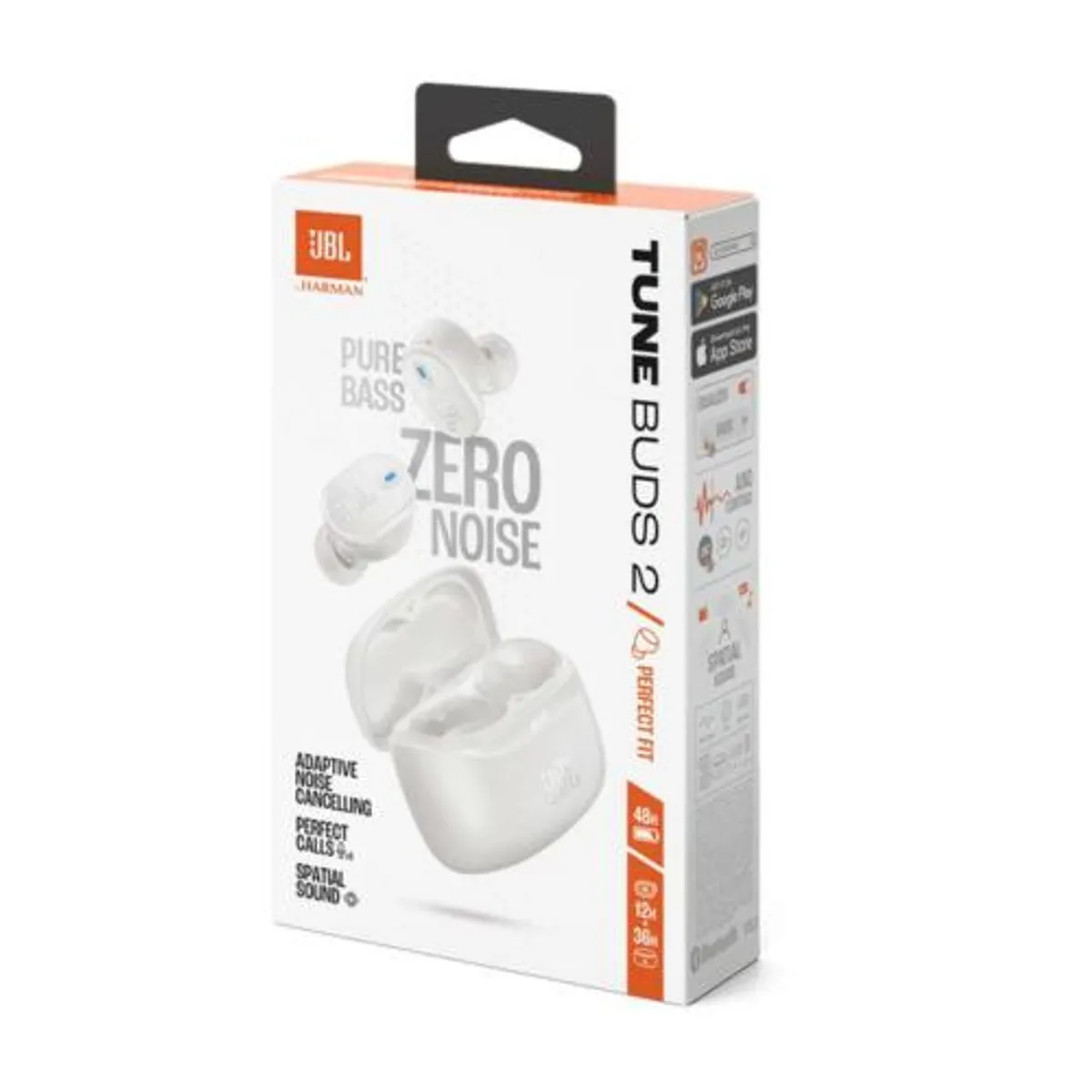 JBL - AUDIFONOS BLUETOOTH JBL TUNE BUDS 2 BLANCO