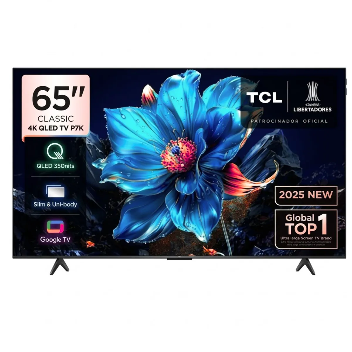 TCL - Televisor TCL 65"  65P7K QLED Google TV 4K UHD