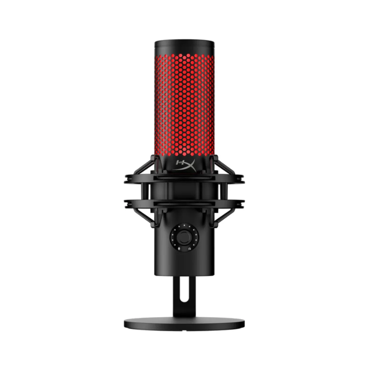 HYPERX - MICROFONO HYPERX QUADCAST 2 ( N62064-001 872V1AA ) USB - NEGRO ROJO