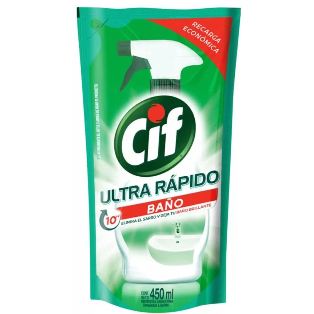 CIF BAÑO DOY PACK 450 ML, marca GENERICO - Foto Principal