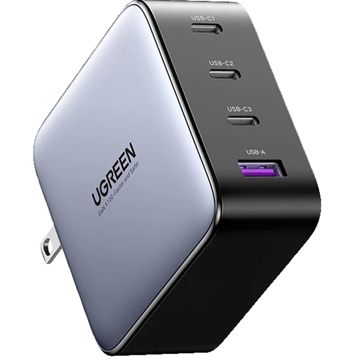 UGREEN - Cargador UGREEN CD226 GaN 100W con 4 Puertos USB-C y USB-A