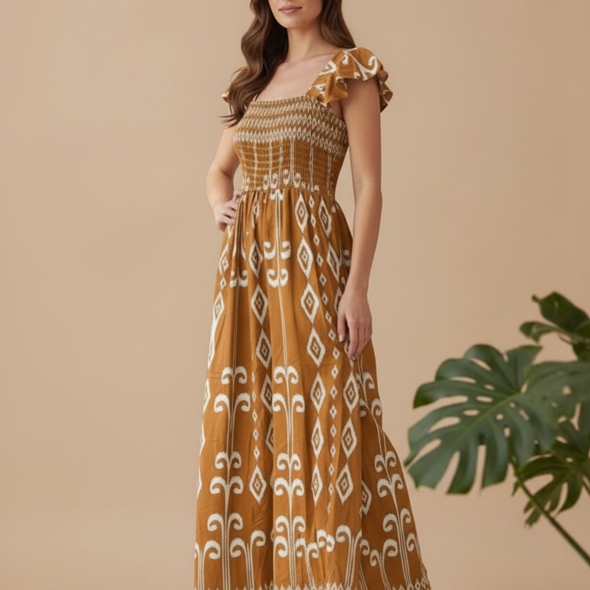 GENERICO - VESTIDO LARGO MUJER ALMAT