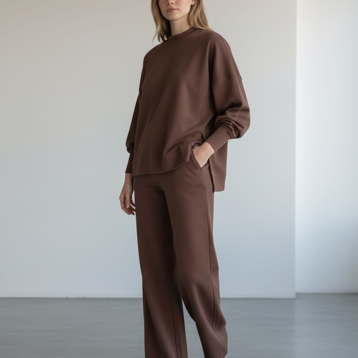 GENERICO - CONJUNTO MUJER POLERA Y PANTALON ALMAT