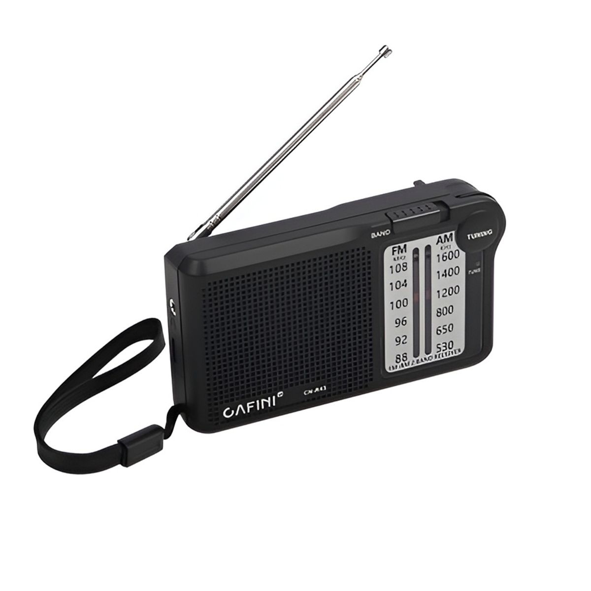 CAFINI - Radio Cafini Dual Recargable  y A Pilas CN-R43