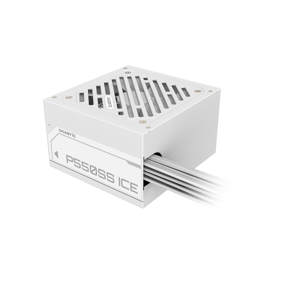 GIGABYTE - Fuente Poder Gigabyte P550SS ICE 550W 80 PLUS Silver Formato ATX ICE