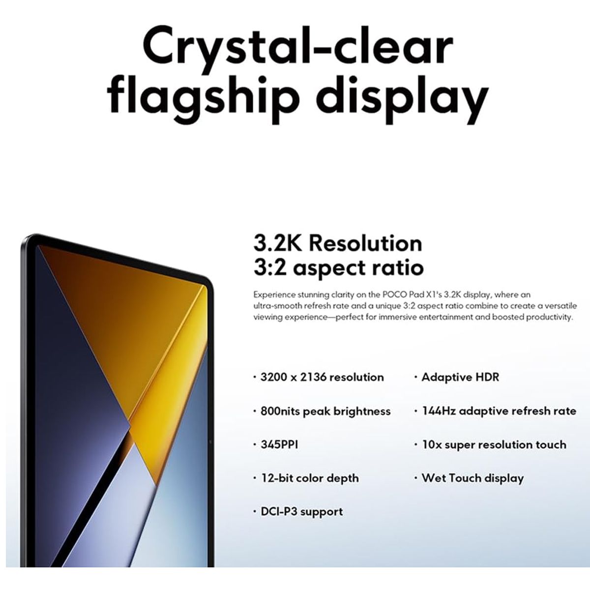 XIAOMI - Tablet POCO Pad X1  8GB 512GB 25099RP08G Azul