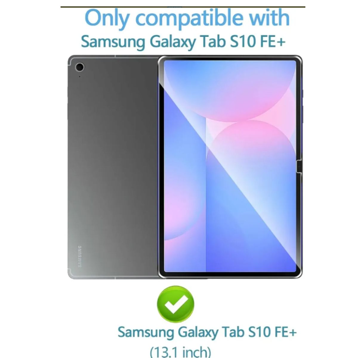 GENERICO - Mica Vidrio templado Protector Para Samsung Tab S10 Fe 10.9