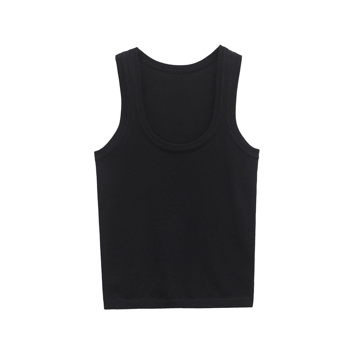 TIOZONEY - Polera Sin Mangas Mujer - Negro