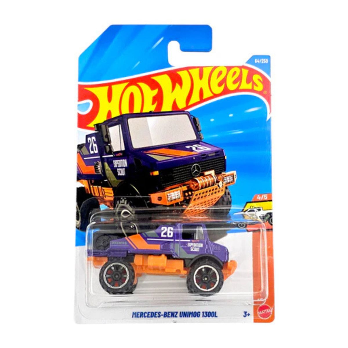 HOT WHEELS - Hot Wheels Mercedes-Benz Unimog 1300L