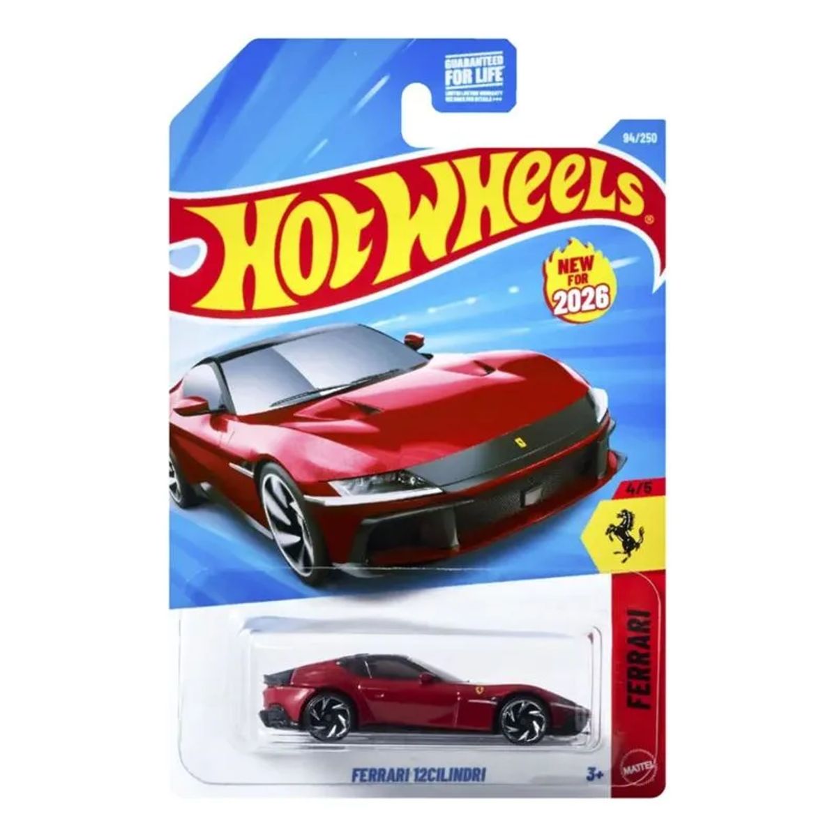 HOT WHEELS - Hot Wheels Ferrari 12 Cilindri
