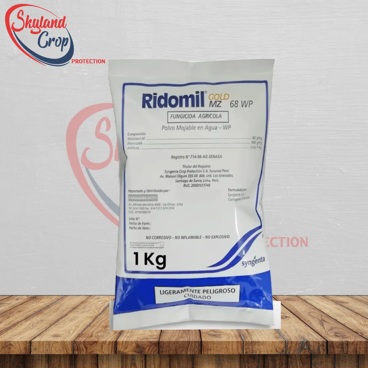 GENERICO - RIDOMIL GOLD MZ 68 WP 1KG FUNGICIDA AGRÍCOLA