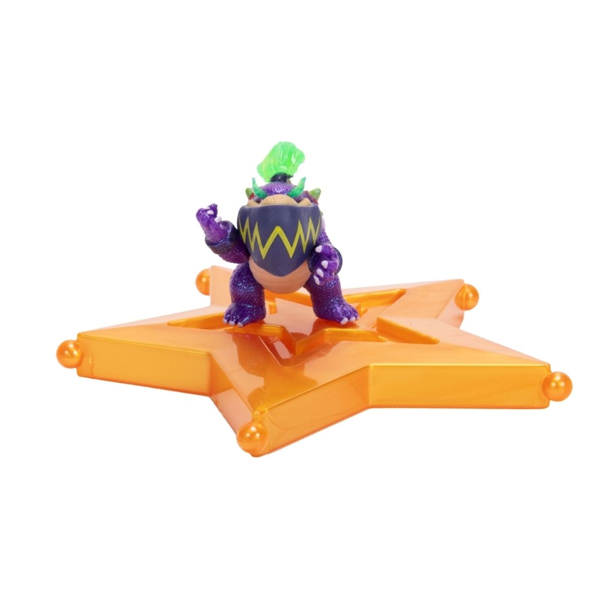 JAKKS PACIFIC - Figura Coleccionable Super Mario Galaxy Wonder Bowser Jr 4 cm Nintendo