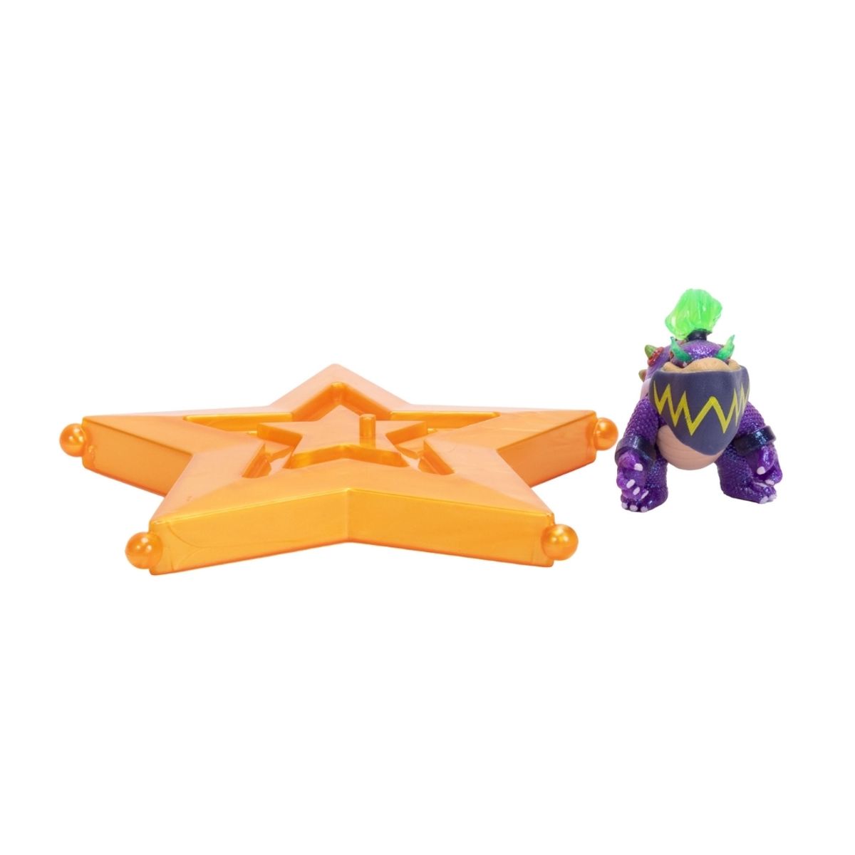 JAKKS PACIFIC - Figura Coleccionable Super Mario Galaxy Wonder Bowser Jr 4 cm Nintendo