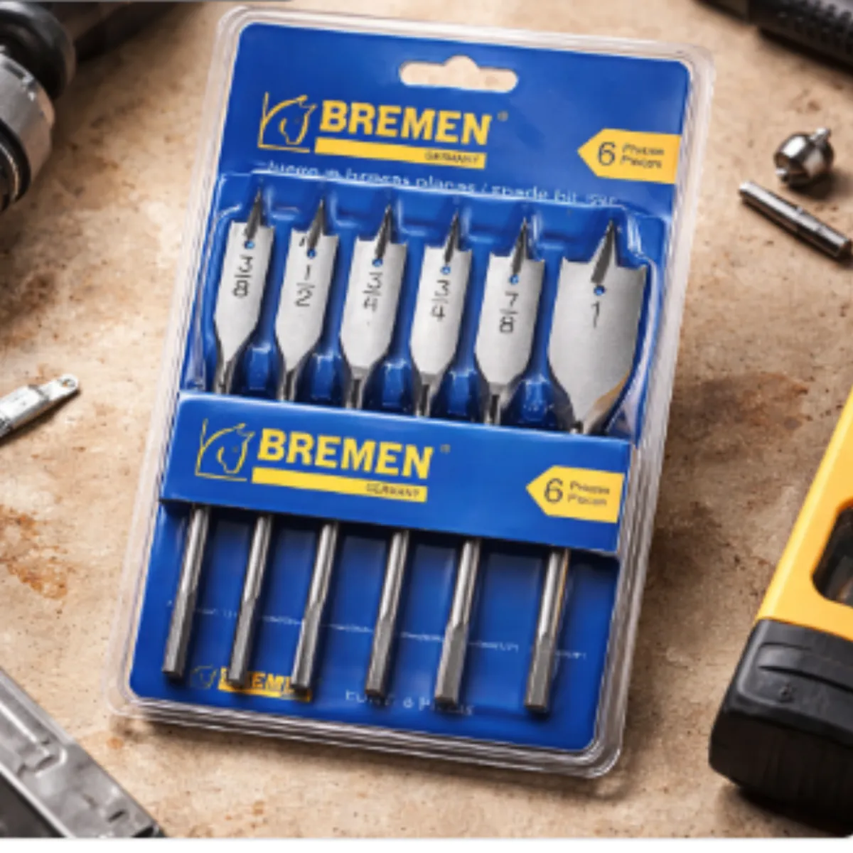 BREMEN - Set Mecha Paleta x 6 Pzas Bremen - Gris