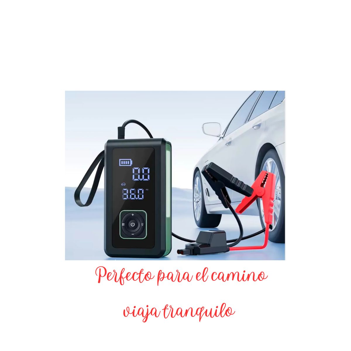 OEM - Arrancador 5 en 1  Inflador Portátil Linkmax