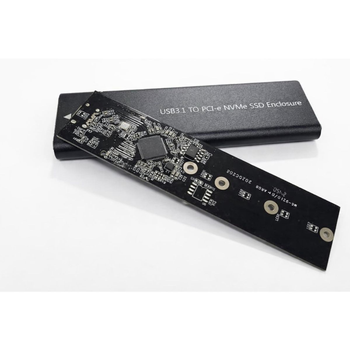 GENERICO - Carcasa Para SSD NVMe USB 3.1 a PCI-e