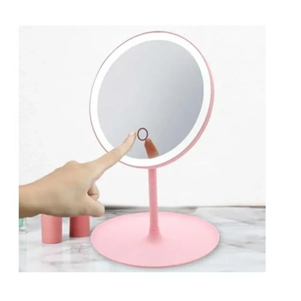 GENERICO - ESPEJO CIRCULAR LED COLORES