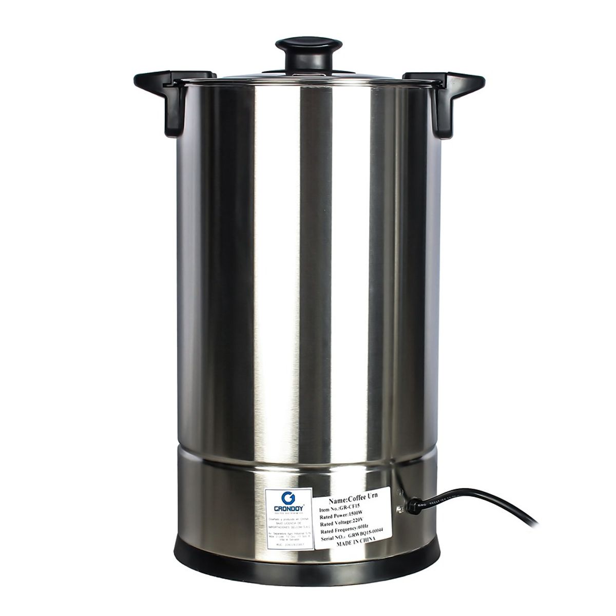 GRONDOY - Cafetera Eléctrica De 15 Litros