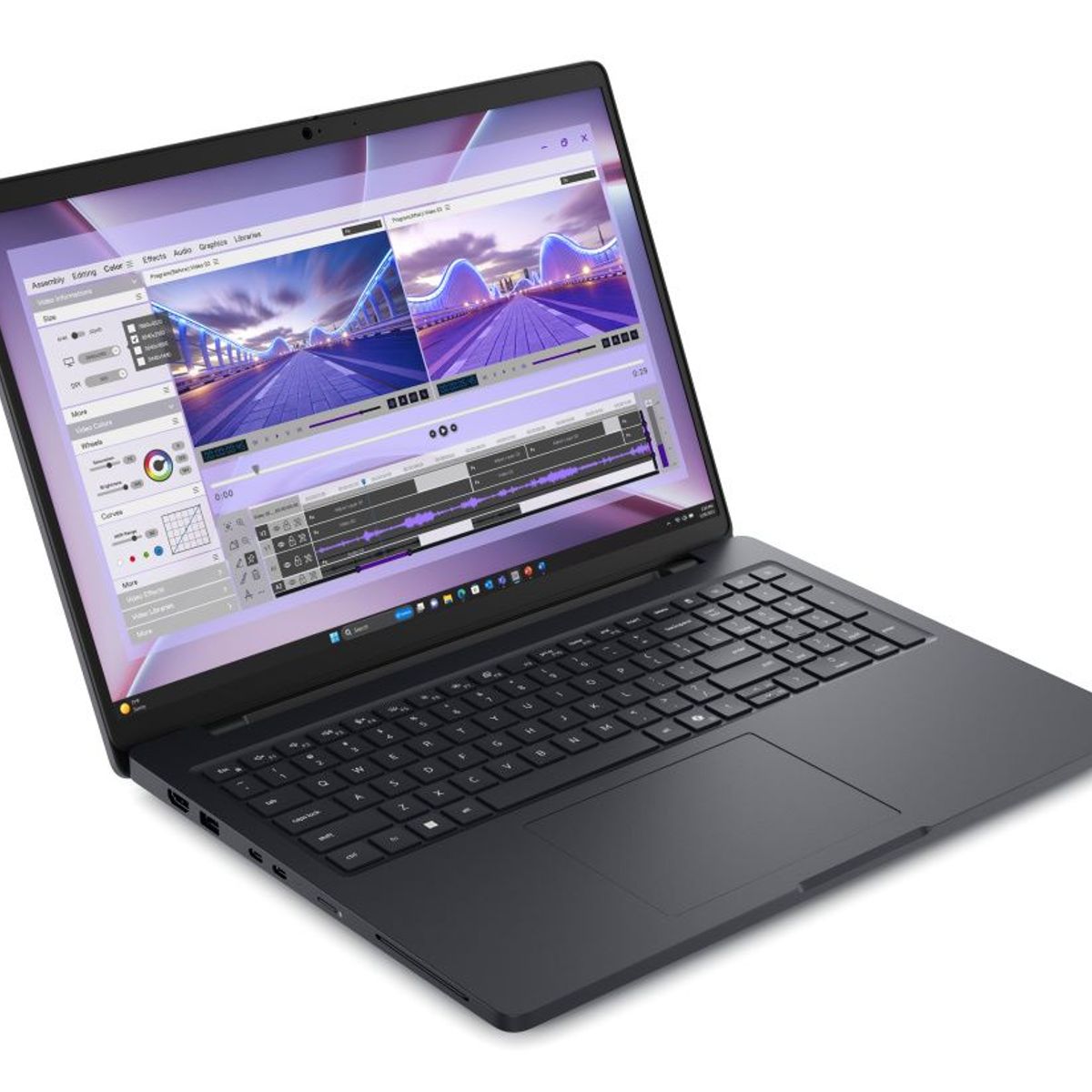DELL - Laptop Workstation Dell PC16250 Core Ultra i7-265H 16" 16GB RAM 1TB SSD RTX 500 Windows 11 Pro Gris