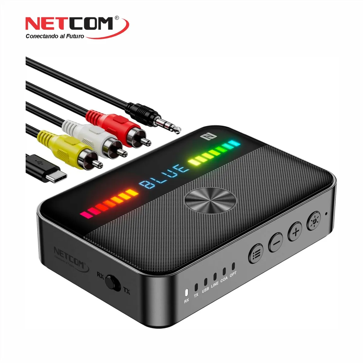 GENERICO - ADAPTADOR BLUETOOTH 5.3 TRANSMITTER / RECEIVER - NETCOM