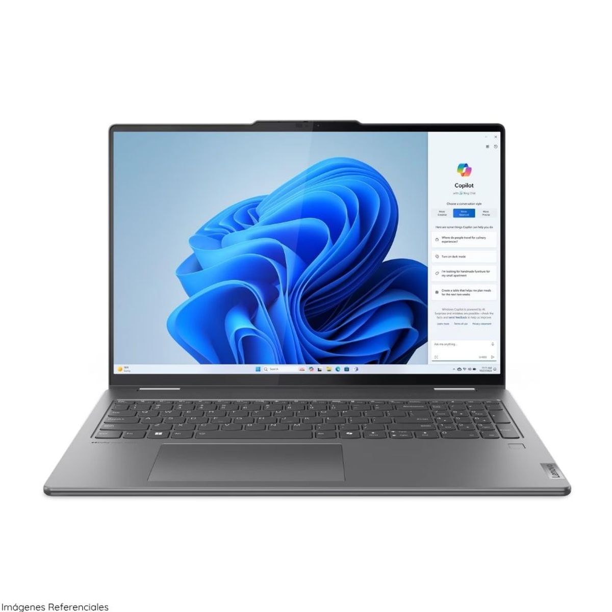 LENOVO - Laptop Lenovo Yoga 7 2 en 1 16IML9  Intel Core Ultra 7 155U 16 GB DDR5 RAM 1TB SSD 16"  WUXGA Táctil