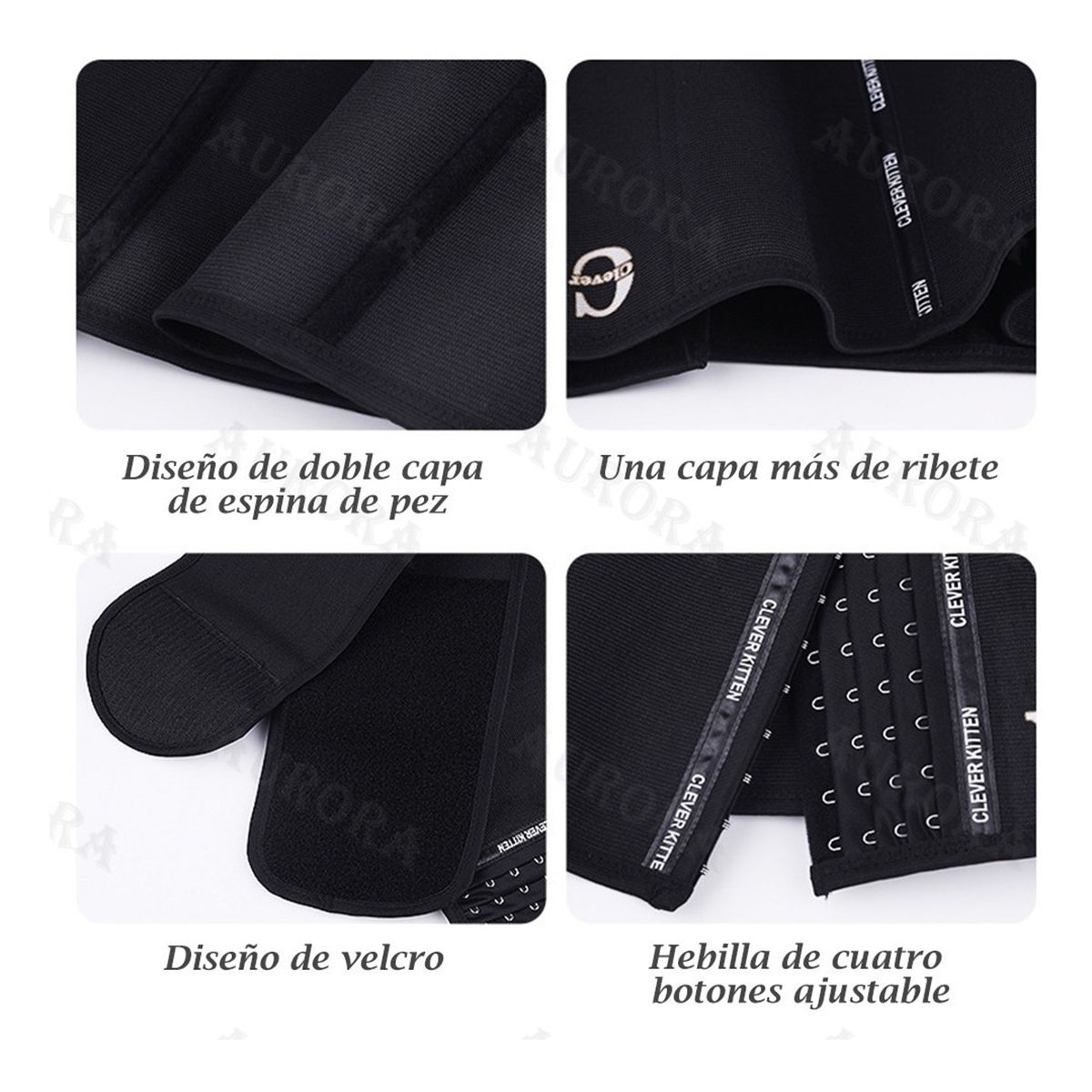 ZIMRAHYG - Faja Corset Moldeadora De Cintura Post-parto Gimnasio