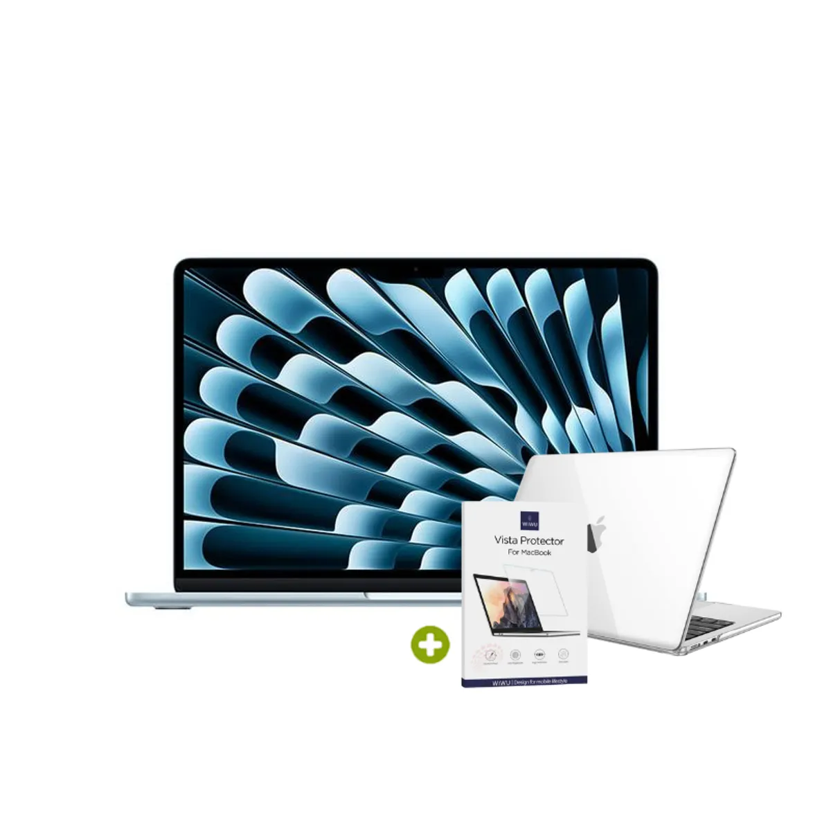 APPLE - Nueva MacBook Air M5 15” 16GB RAM + 512GB   (Teclado Ingles) - Sky Blue (2026) + Regalo