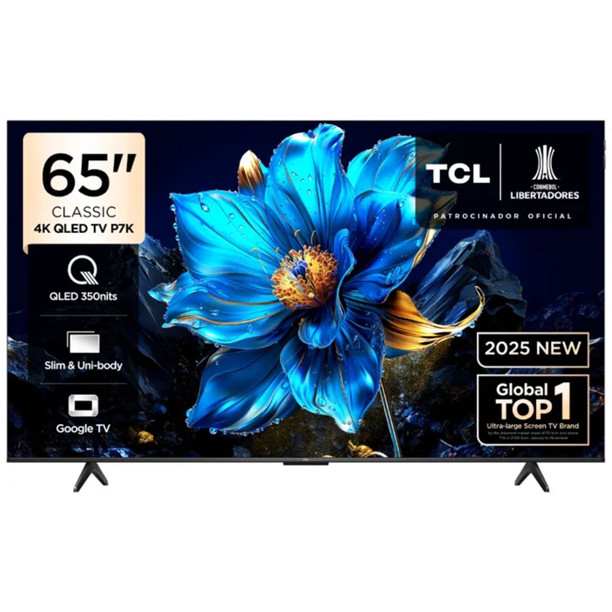 TCL - Televisor TCL QLED 65 UHD 4K Smart TV 65P7K